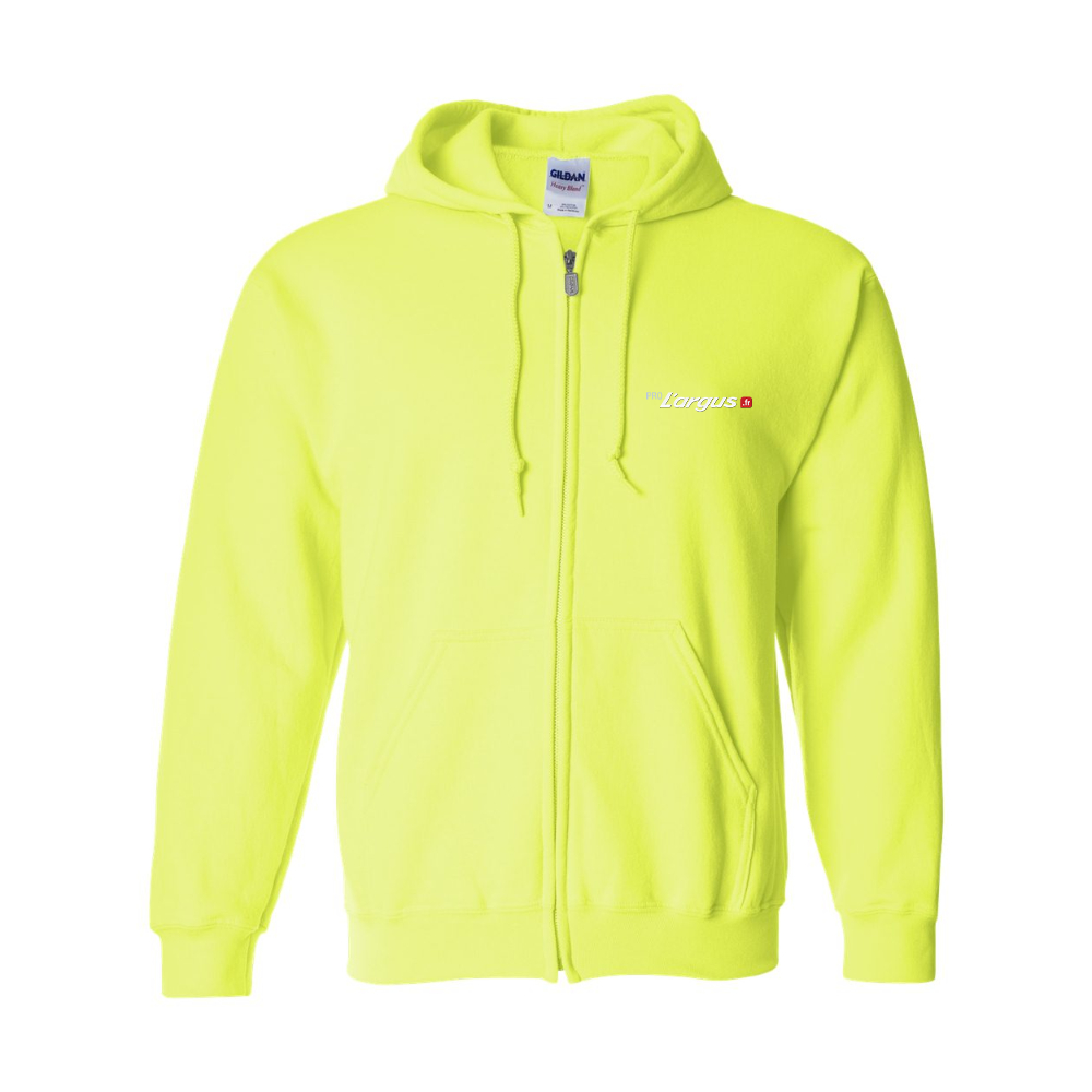 Men's Pro Largus Gildan Heavy Blend Full Zip Hooded Sweatshirt