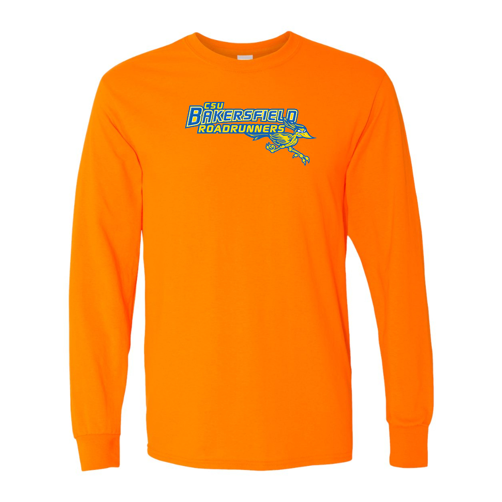 Men's CSU-Bakersfield Roadrunners Gildan Heavy Cotton Long Sleeve T-Shirt