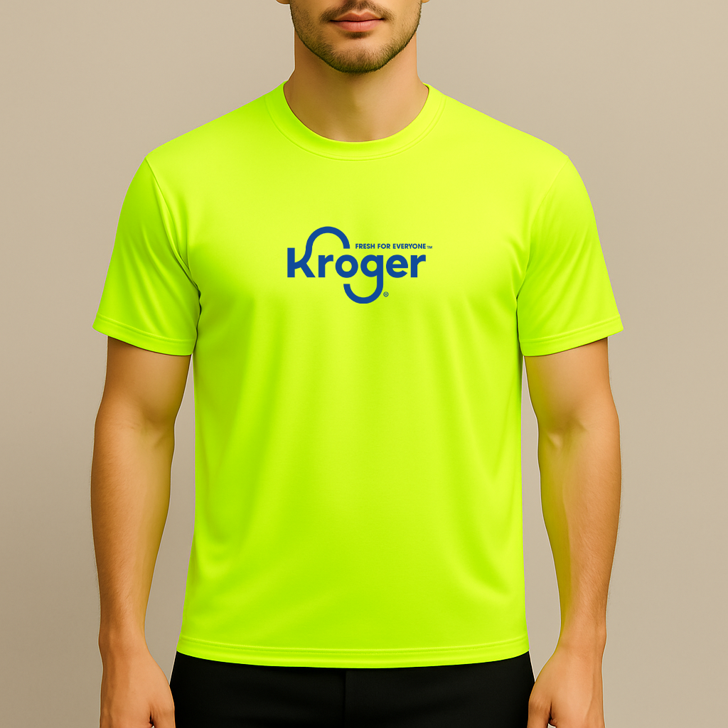 Men's Kroger Logo Polyester T-Shirt