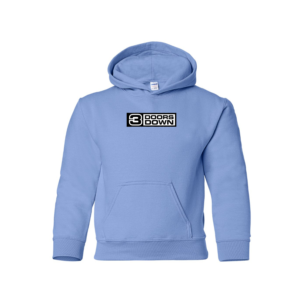 Youth 3 Doors Down Logo Pullover Hoodie