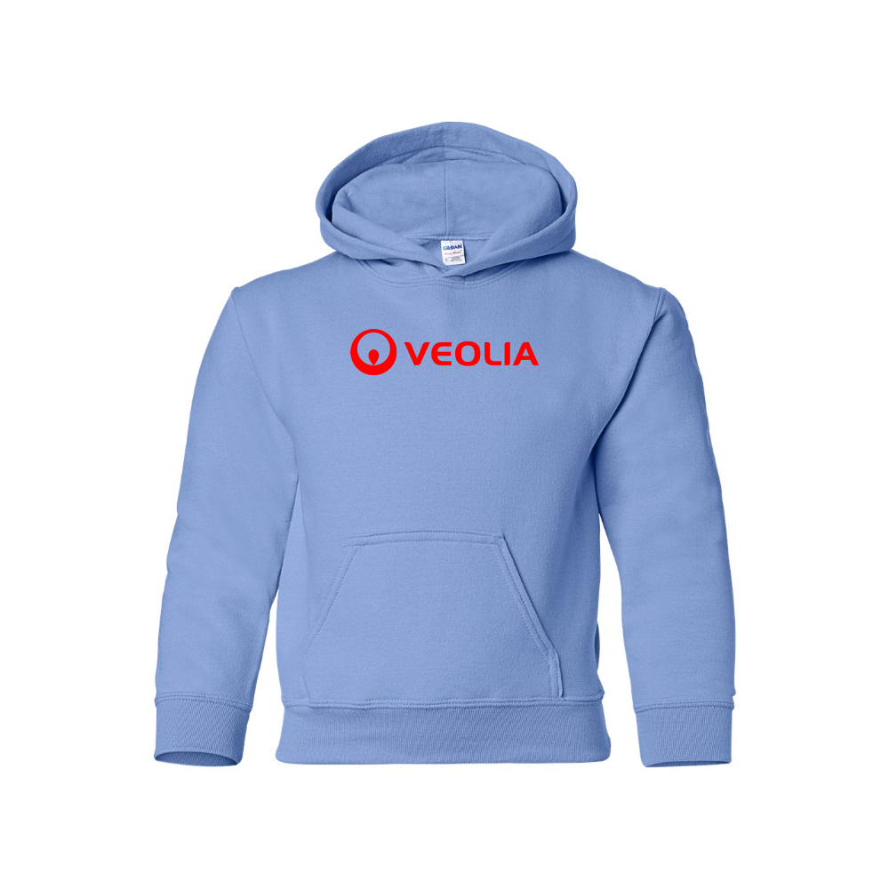 Youth Veolia Logo Pullover Hoodie