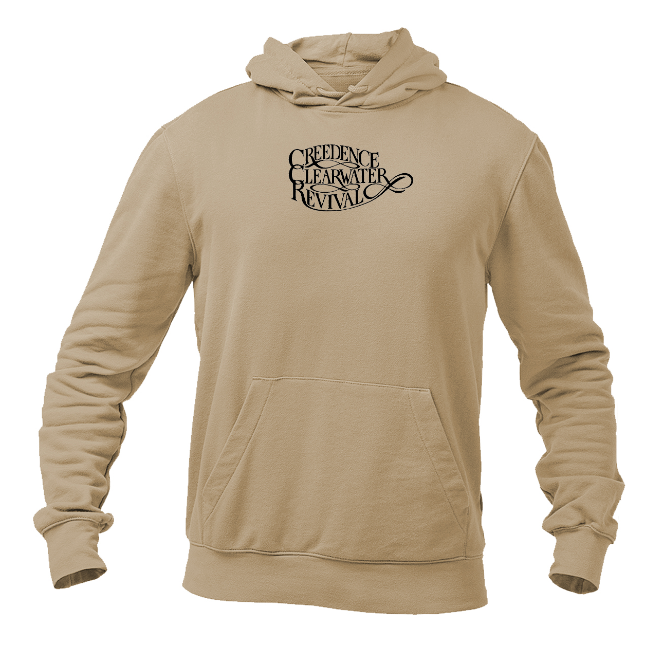 Men's Creedence Clearwater Revival Logo Pullover Hoodie