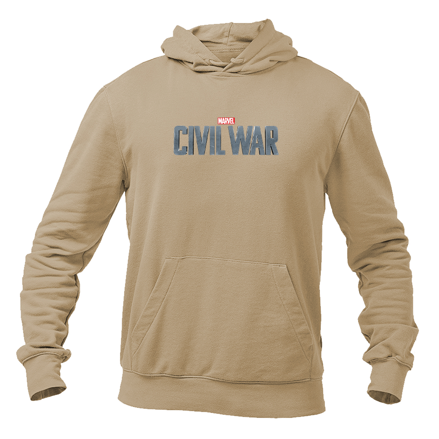 Men's Marvel Civil War Logo Pullover Hoodie
