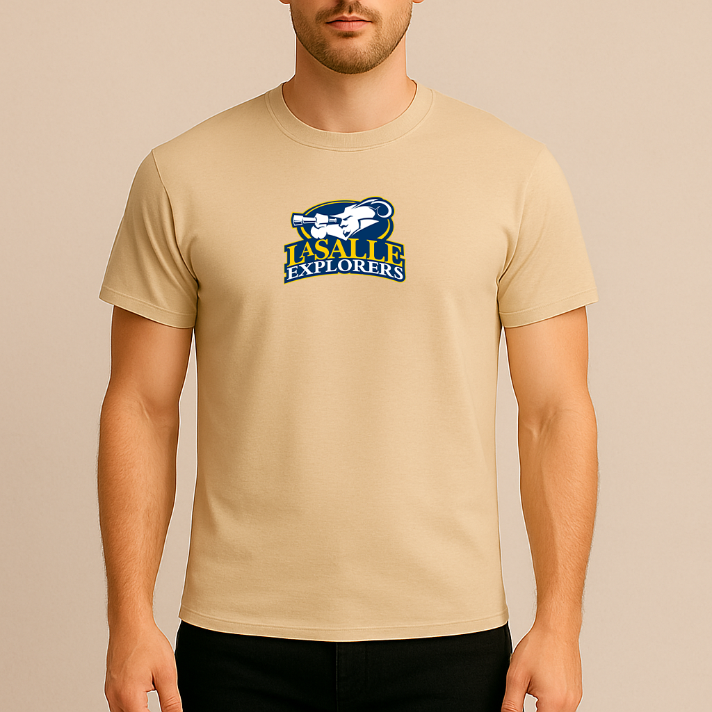 Men's La Salle Explorers Logo Cotton T-Shirt