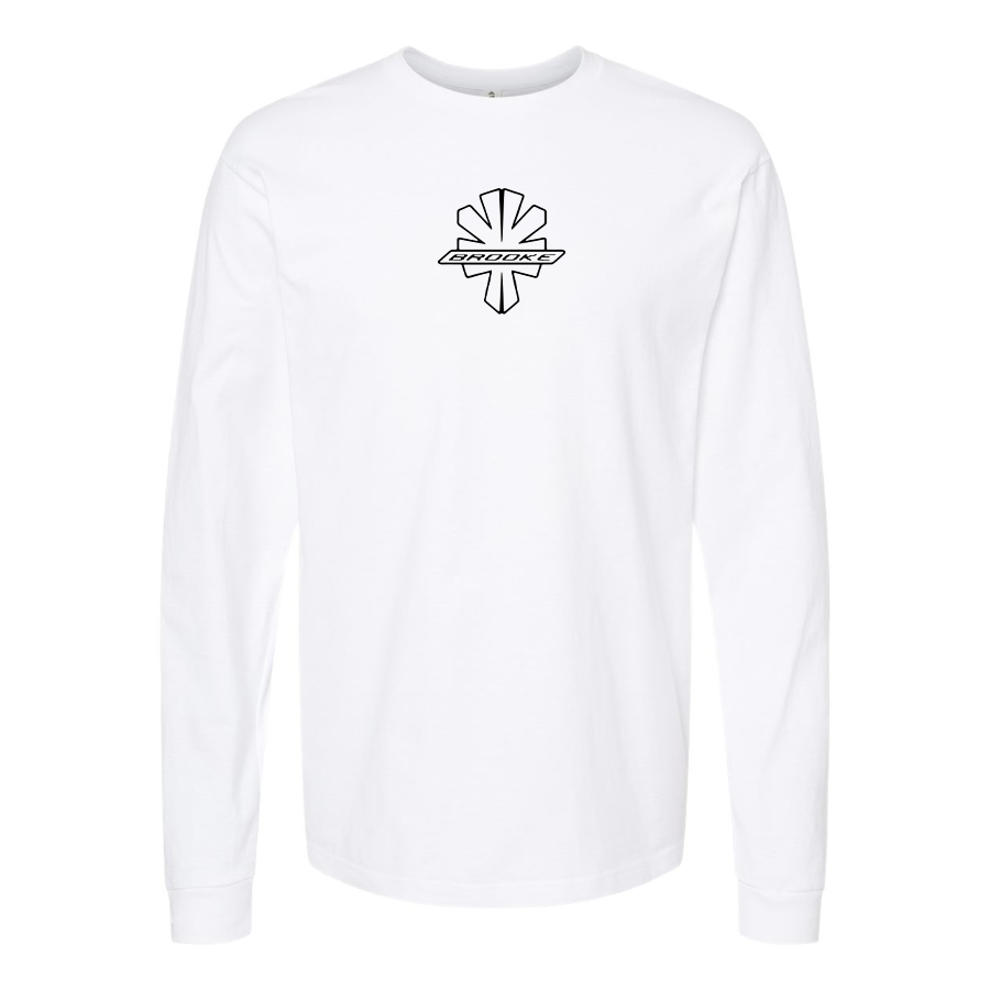 Youth Brooke Logo Cotton Long Sleeve T-Shirt