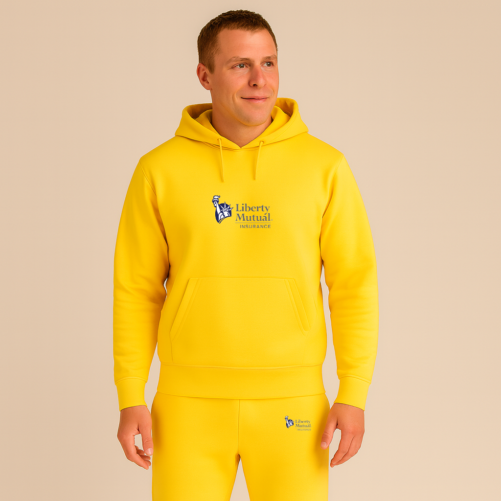 Men's Liberty Mutual Insurance Logo Hoodie Joggers Set