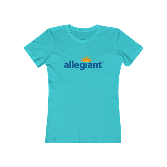 Women's Allegiant Air Round Neck Cotton T-Shirt