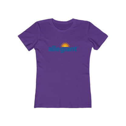 Women's Allegiant Air Round Neck Cotton T-Shirt