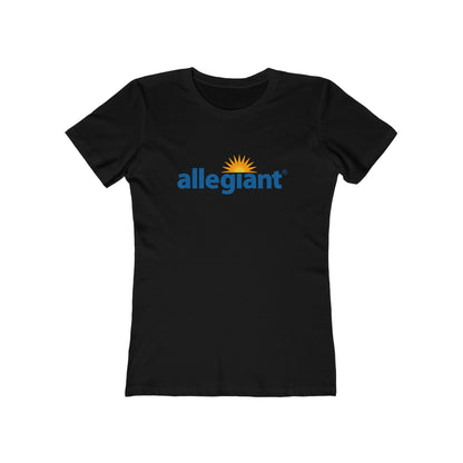 Women's Allegiant Air Round Neck Cotton T-Shirt