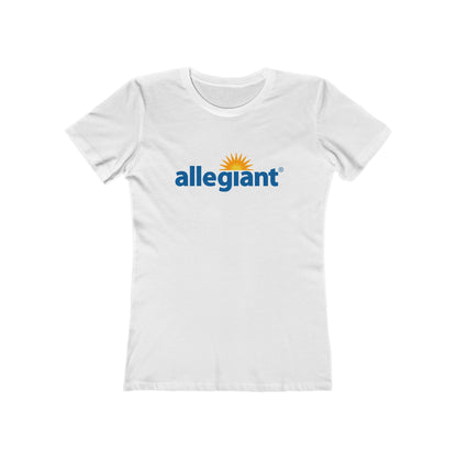 Women's Allegiant Air Round Neck Cotton T-Shirt