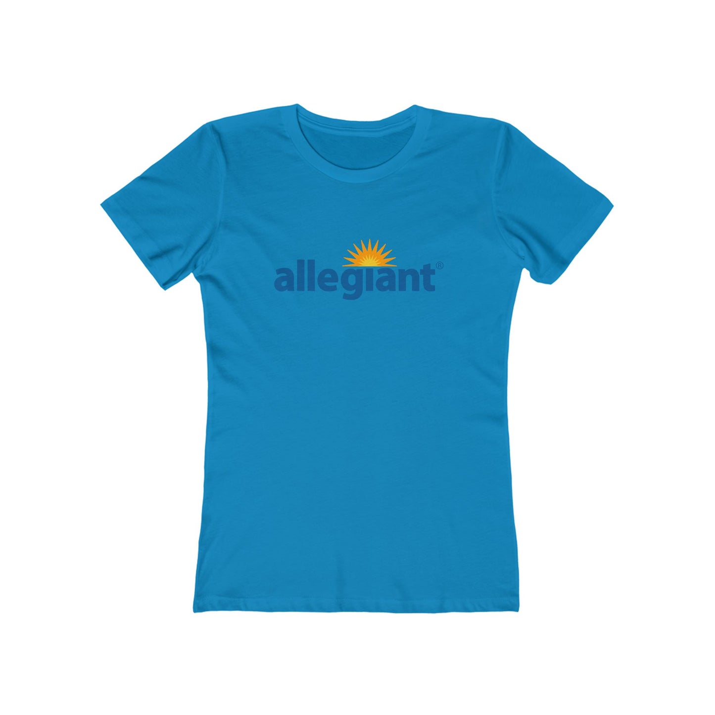 Women's Allegiant Air Round Neck Cotton T-Shirt