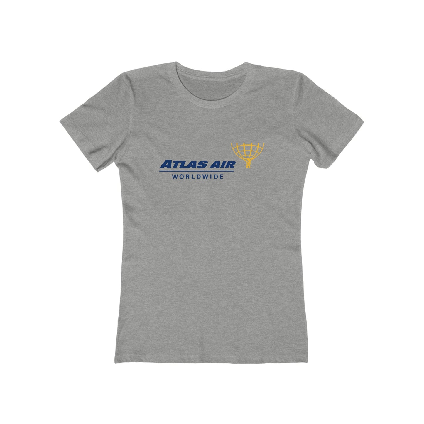 Women's Atlas Air Worldwide Round Neck Cotton T-Shirt