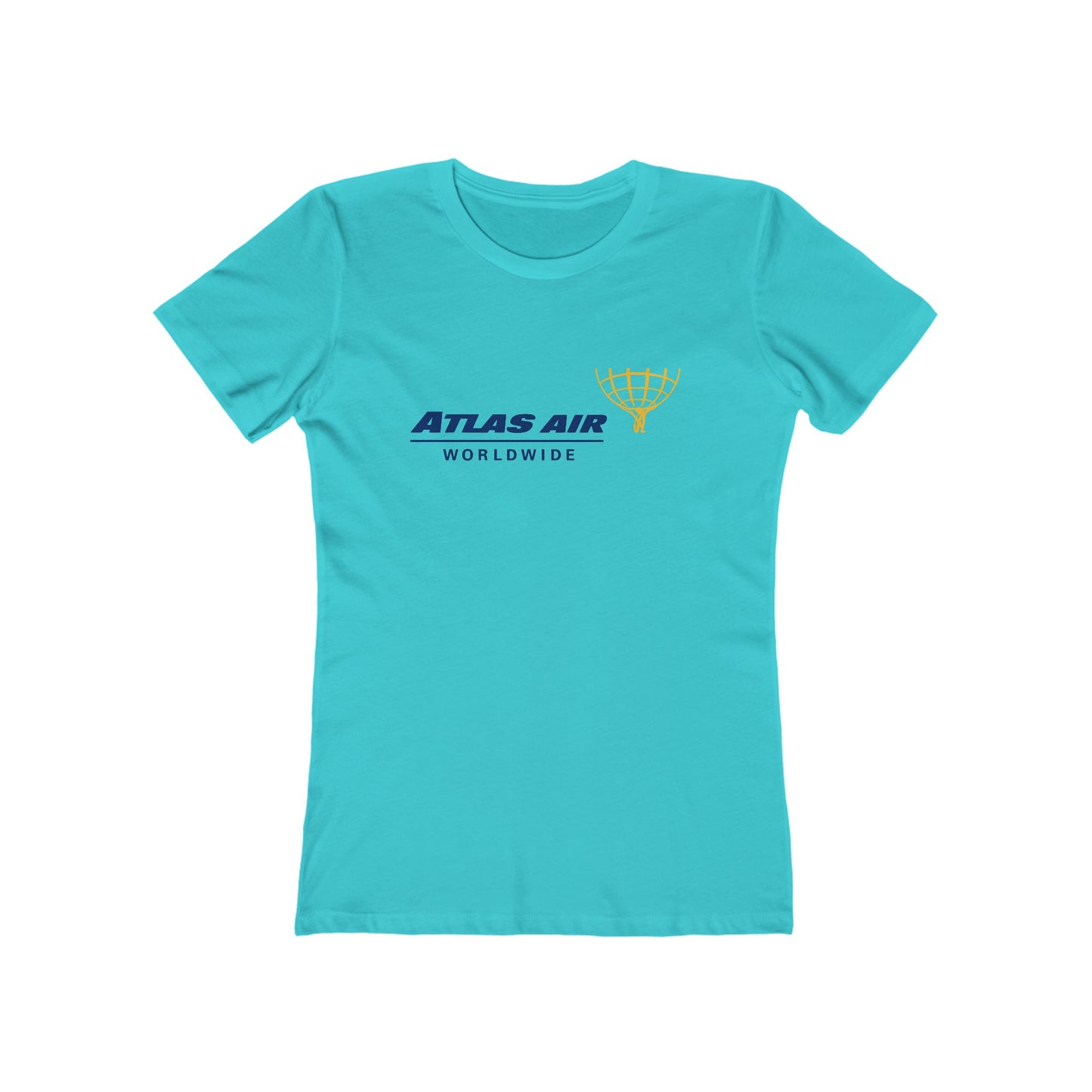 Women's Atlas Air Worldwide Round Neck Cotton T-Shirt