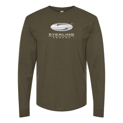 Men's Sterling Trucks Logo Cotton Long Sleeve T-Shirt
