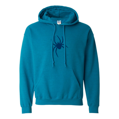 Men's Richmond Spiders Logo Gildan  Heavy Blend Hooded Sweatshirt