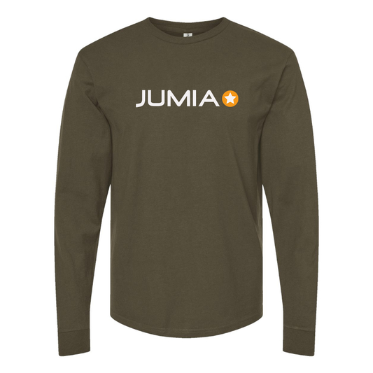 Men's Jumia Logo Cotton Long Sleeve T-Shirt