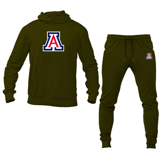 Men's Arizona Wildcats Devils Hoodie Joggers Set