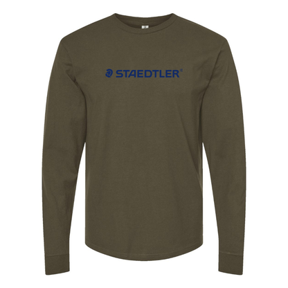 Men's Staedtler Logo Cotton Long Sleeve T-Shirt