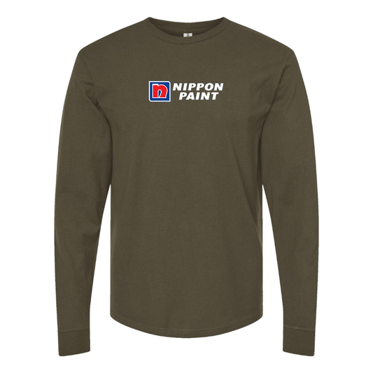 Men's Nippon Paint Logo  Cotton Long Sleeve T-Shirt