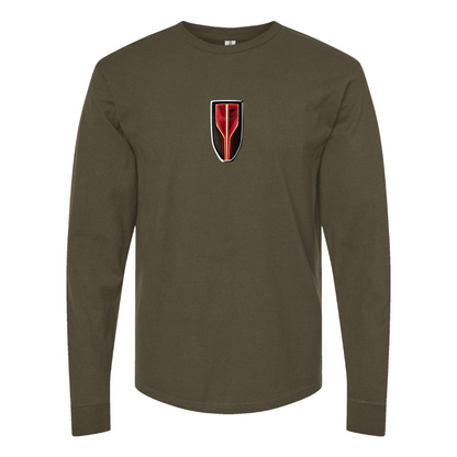 Men's Hongqi Logo Long Sleeve T-Shirt