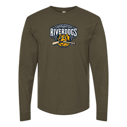 Men's Charleston RiverDogs Logo Cotton Long Sleeve T-Shirt