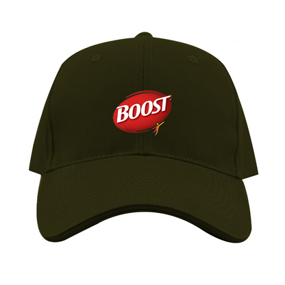 Boost Logo  Dad Baseball Cap Hat