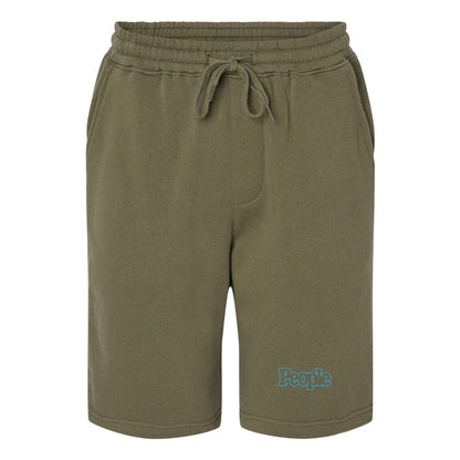 Men's People Magazine Logo Independent Trading Co Midweight Fleece Shorts