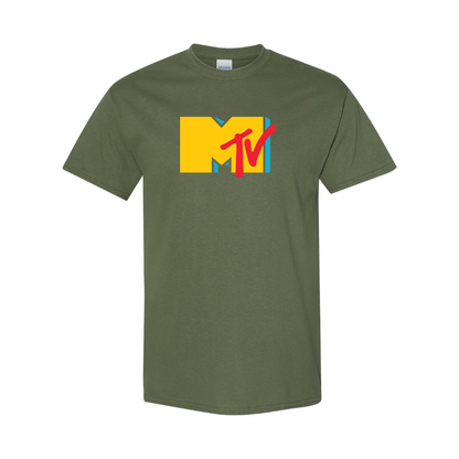 Men's MTV Logo Cotton T-Shirt