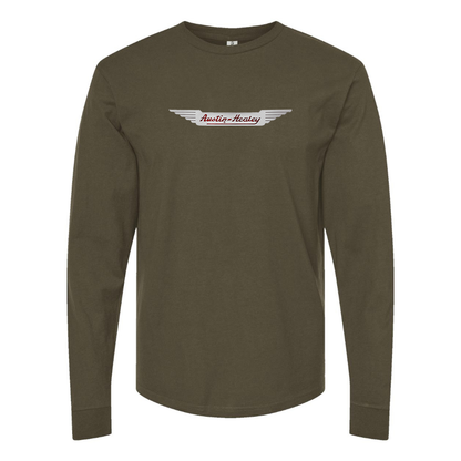 Men's Austin Healey  Logo Cotton Long Sleeve T-Shirt