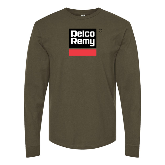 Men's Delco Remy Logo Cotton Long Sleeve T-Shirt
