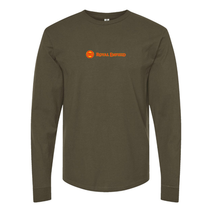 Men's Royal Enfield Logo Long Sleeve T-Shirt