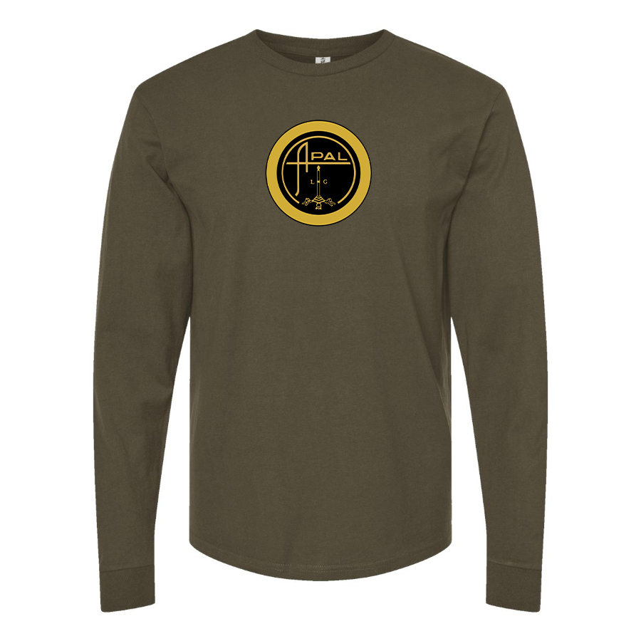 Men's  Apal Logo  Cotton Long Sleeve T-Shirt