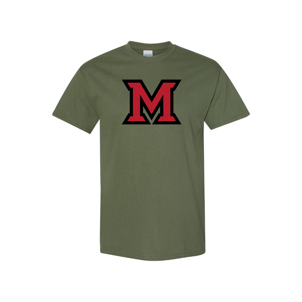 Men's Miami Ohio RedHawks Logo Cotton T-Shirt