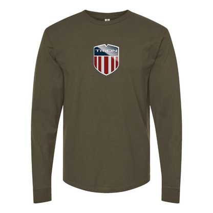 Men's Trion SuperCars Logo Long Sleeve T-Shirt