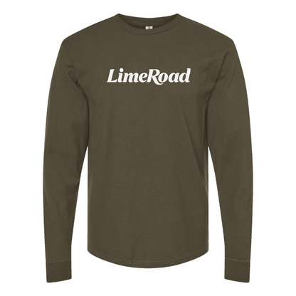 Men's Limeroad Logo Cotton Long Sleeve T-Shirt