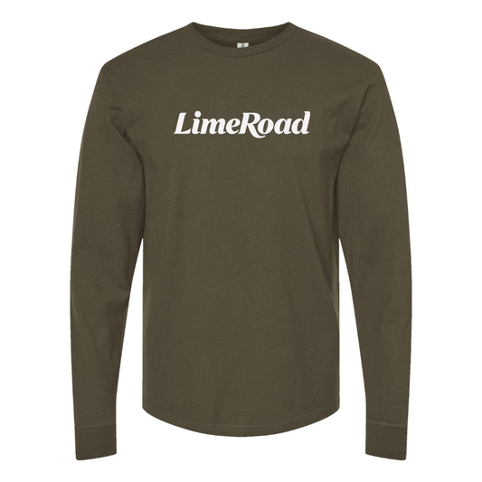 Men's Limeroad Logo Cotton Long Sleeve T-Shirt