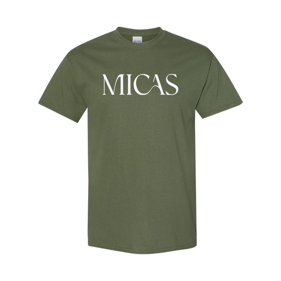 Men's Micas Logo Cotton T-Shirt