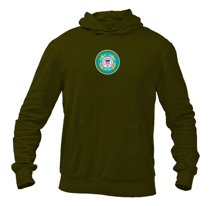 Men's Coast Guard Logo  Pullover Hoodie