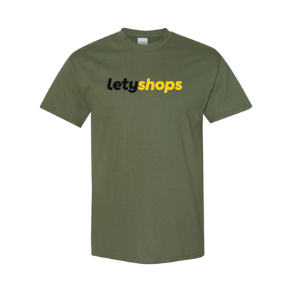 Men's LetyShops Logo Cotton T-Shirt
