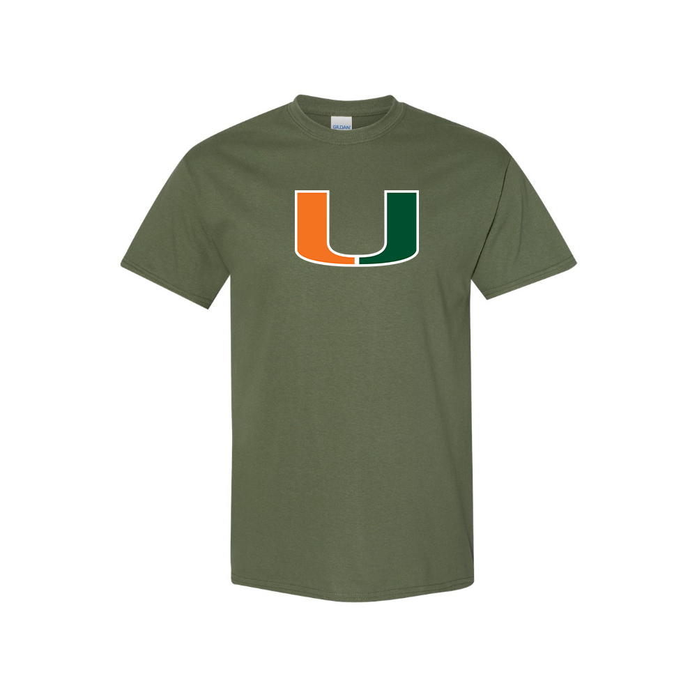 Men's Miami Hurricanes Logo Cotton T-Shirt