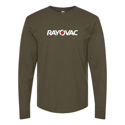 Men's  Rayovac   Logo  Cotton Long Sleeve T-Shirt