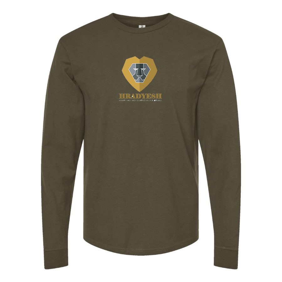 Men's Hradyesh Logo Long Sleeve T-Shirt