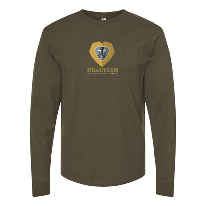 Men's Hradyesh Logo Long Sleeve T-Shirt