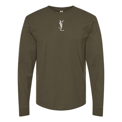 Men's YSL logo Long Sleeve T-Shirt
