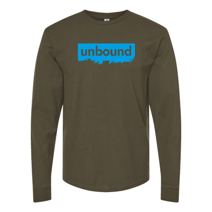 Men's Unbound Live Logo  Cotton Long Sleeve T-Shirt