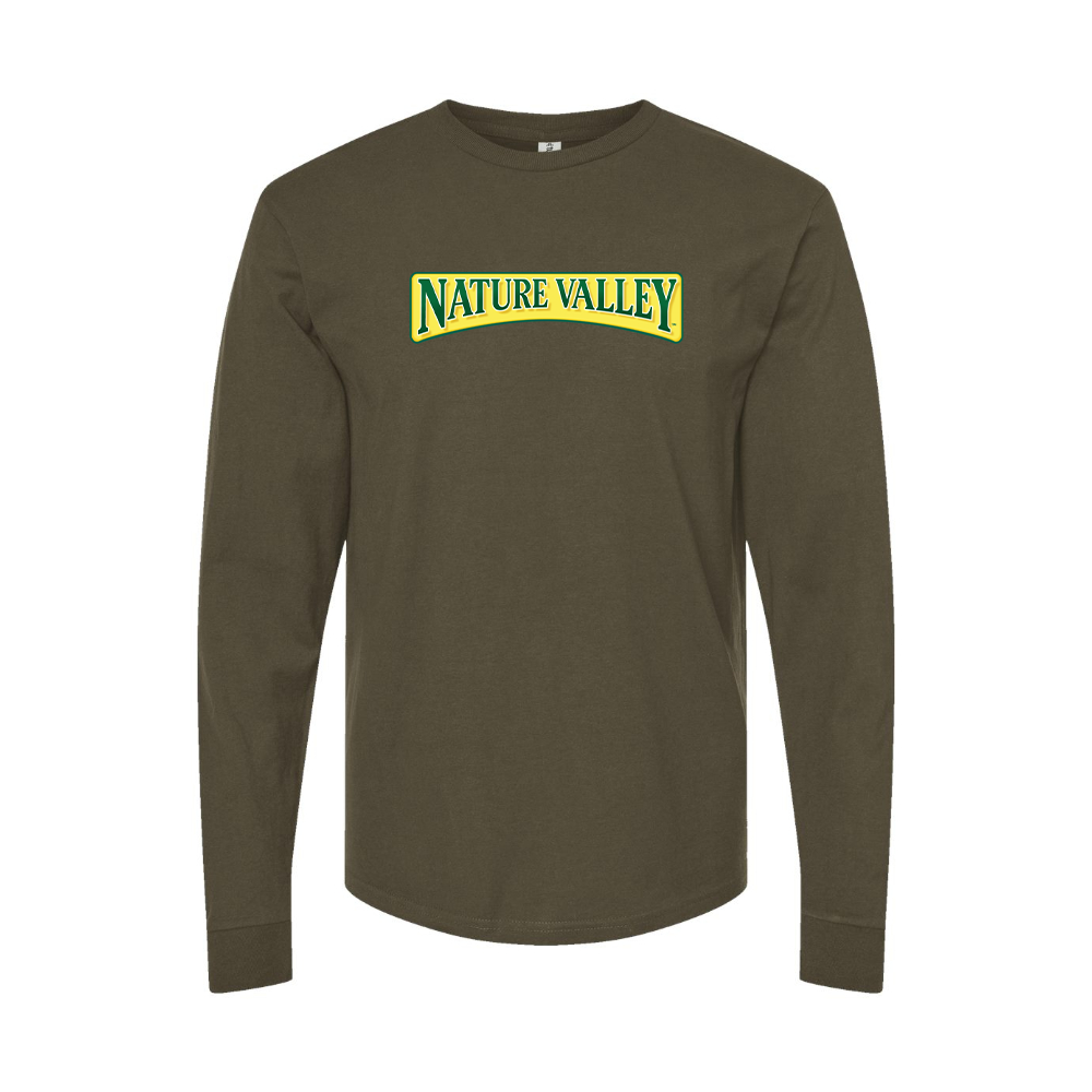 Men's Nature Valley Logo Long Sleeve T-Shirt