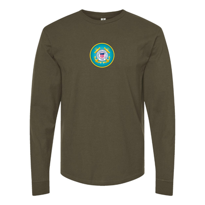 Men's Coast Guard Logo Long Sleeve T-Shirt