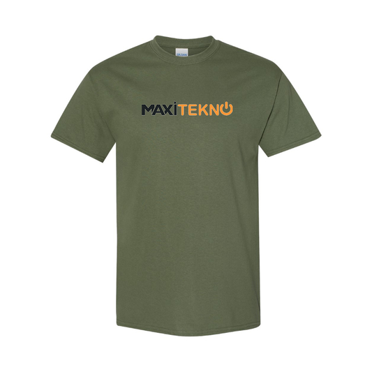Men's Maxitekno Logo Cotton T-Shirt