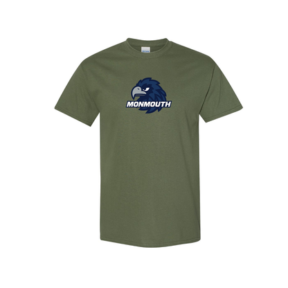 Men's Monmouth Hawks Logo Cotton T-Shirt