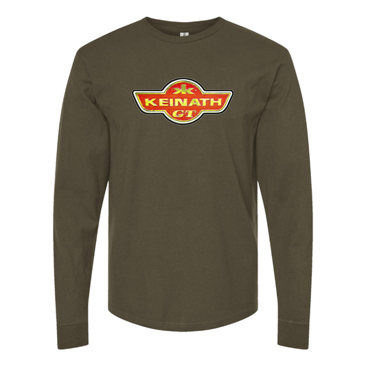 Men's Keinath Logo Cotton Long Sleeve T-Shirt